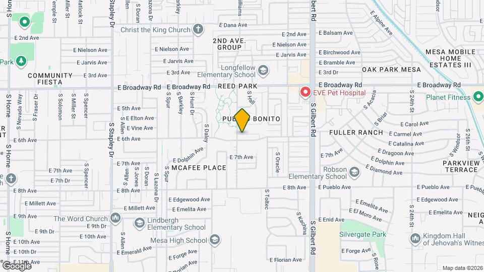 1716 E 6th Ave, Unit 1716 Mapa y Detalles de la Ubicación