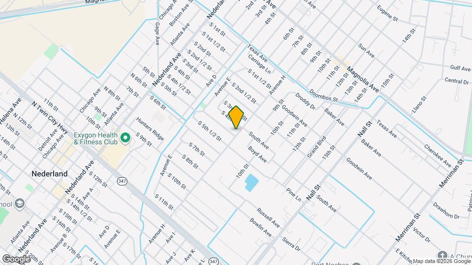 819 S 5th St Map and Location Details