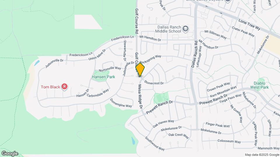 5000 Mesa Ridge Dr Mapa y Detalles de la Ubicación