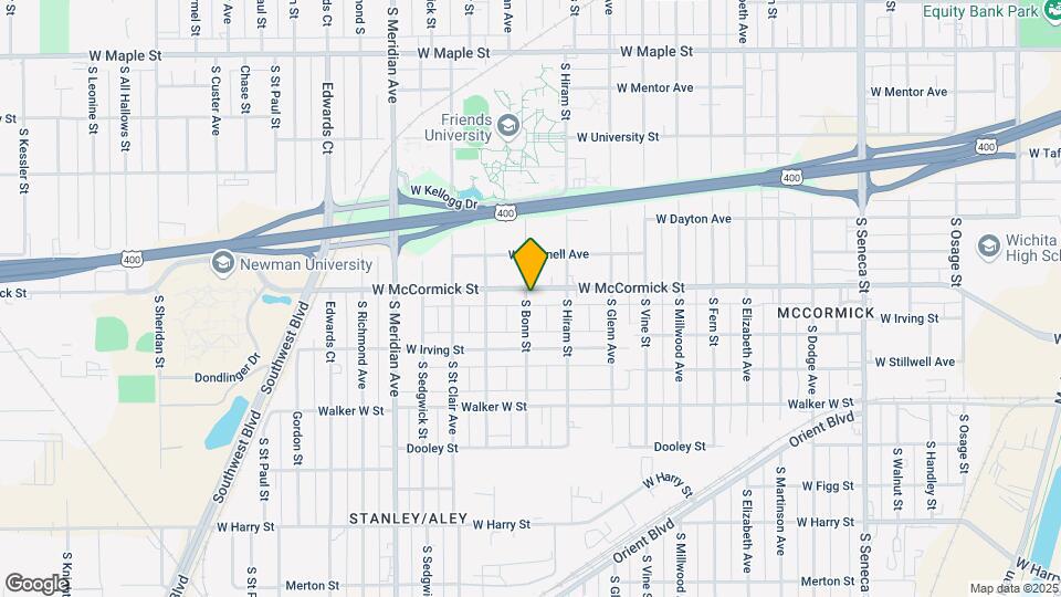 West McCormick Fourplex Map and Location Details