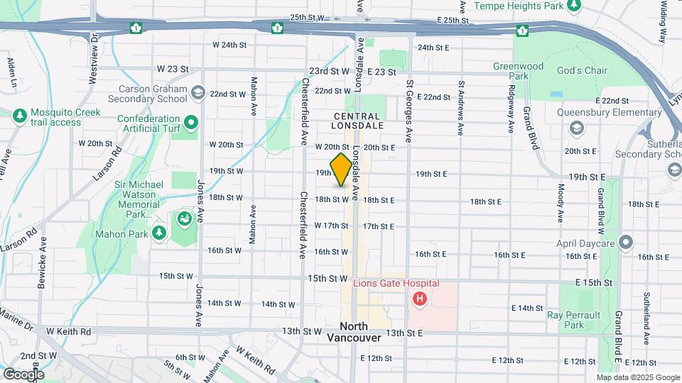 118 18th St Map and Location Details