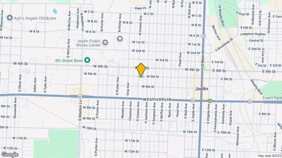 507 S Connor Ave Map and Location Details
