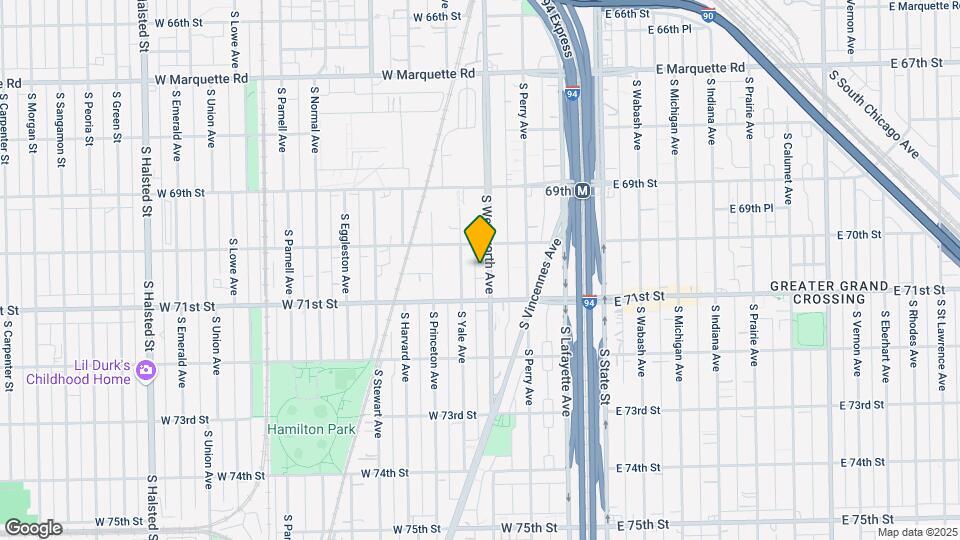 7026 S Wentworth Ave Map and Location Details