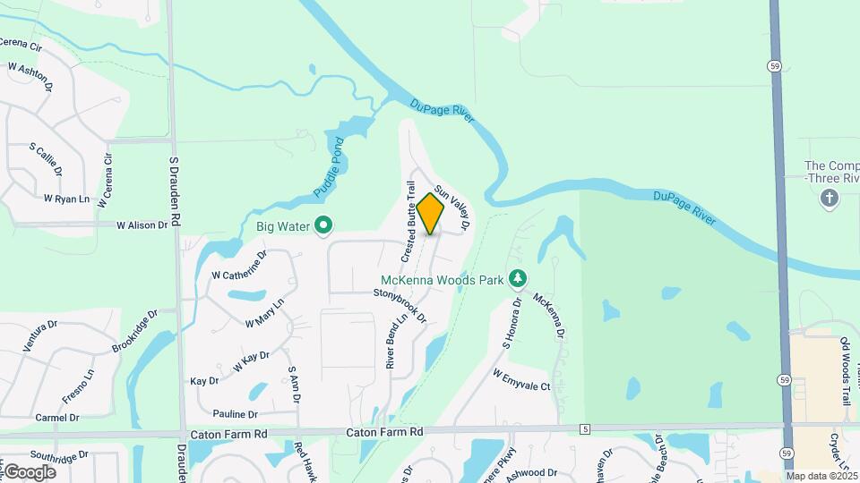 2733 River Bend Ln Map and Location Details