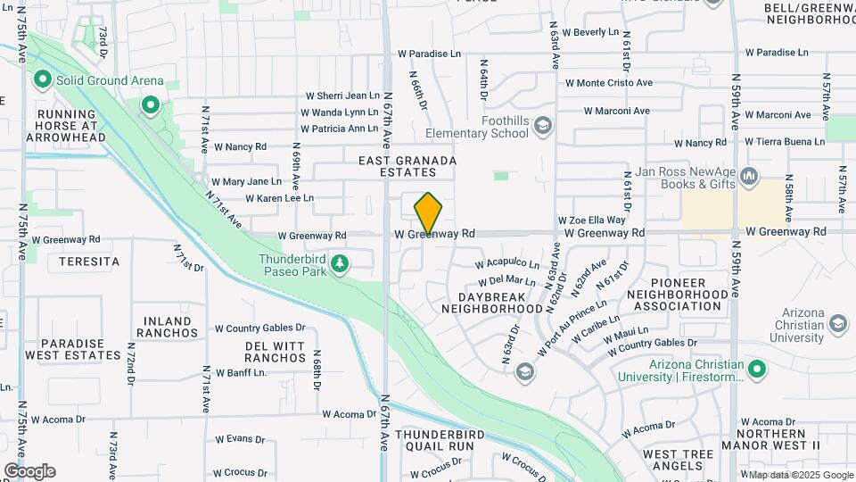 15243 N 66th Dr Map and Location Details