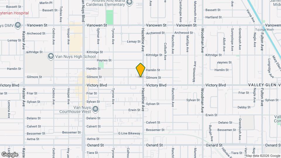 14108 Gilmore St Map and Location Details