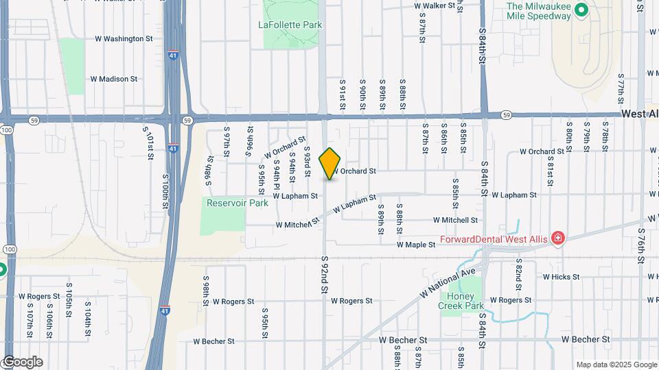 1526 S 92nd St Mapa y Detalles de la Ubicación