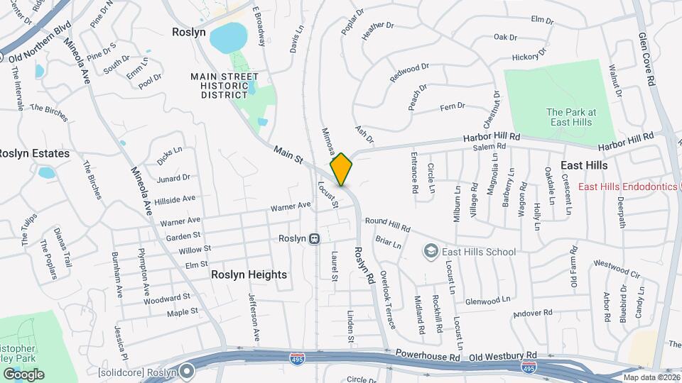 45 Roslyn Rd Map and Location Details