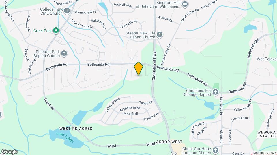 2405 Wood Bend Ln Map and Location Details