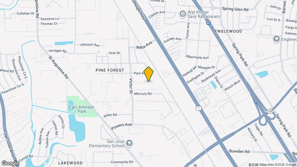 2836 Ruth Dr Map and Location Details