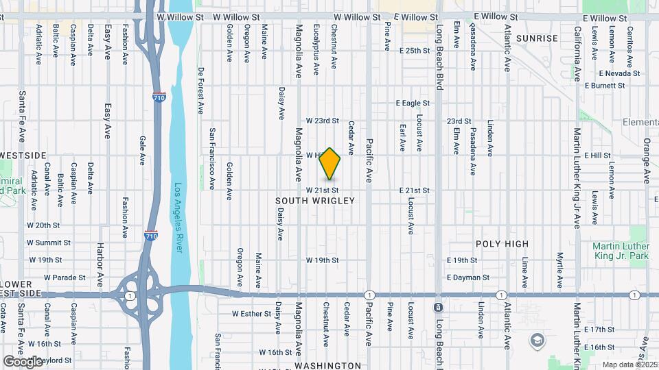 2109 Chestnut Ave Map and Location Details