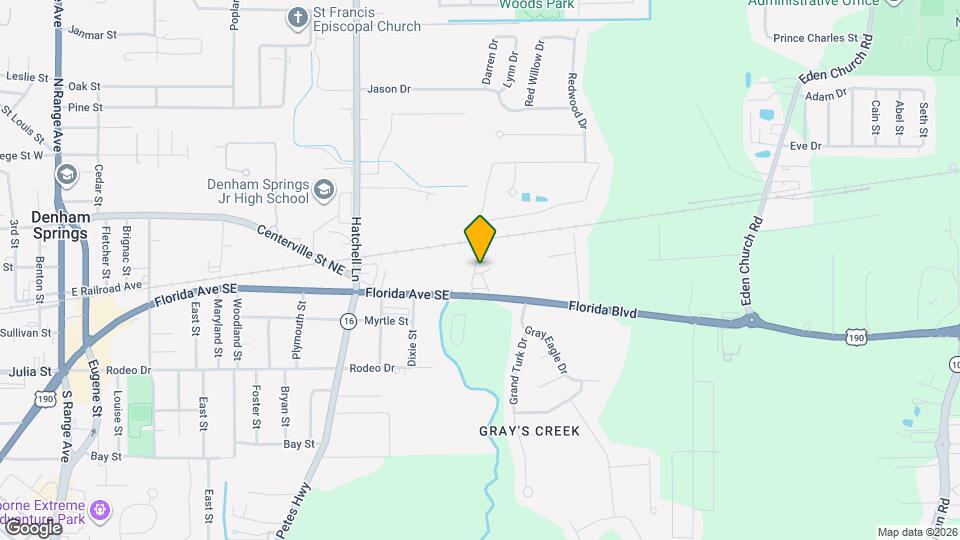 7775 Florida Blvd Mapa y Detalles de la Ubicación