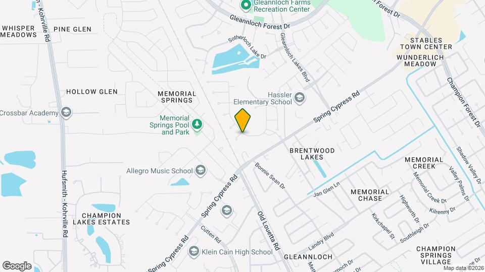 9651 Thimbleweed Dr Map and Location Details