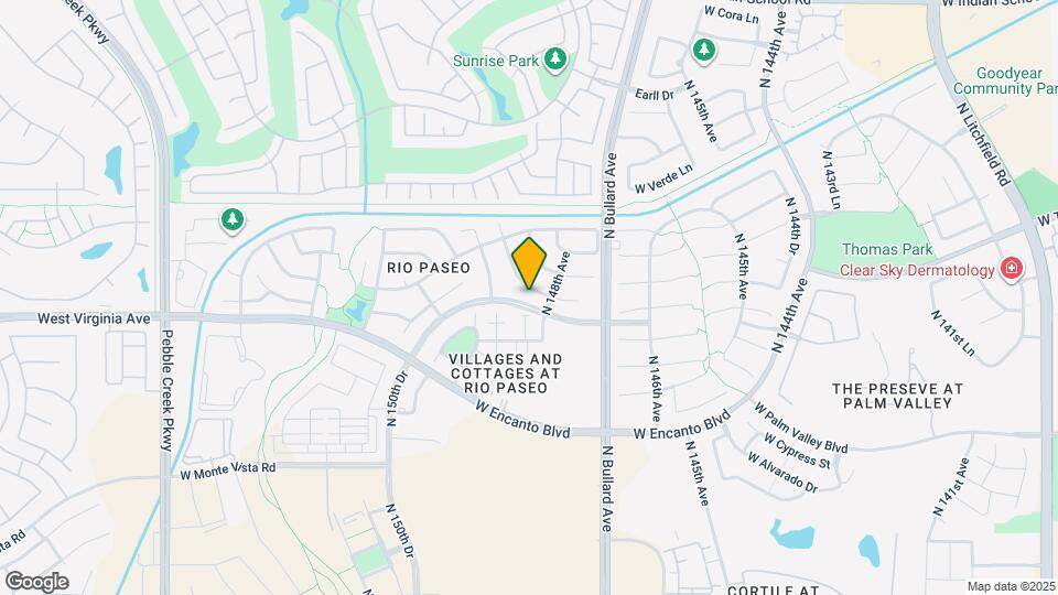 14823 W Windsor Ave Map and Location Details