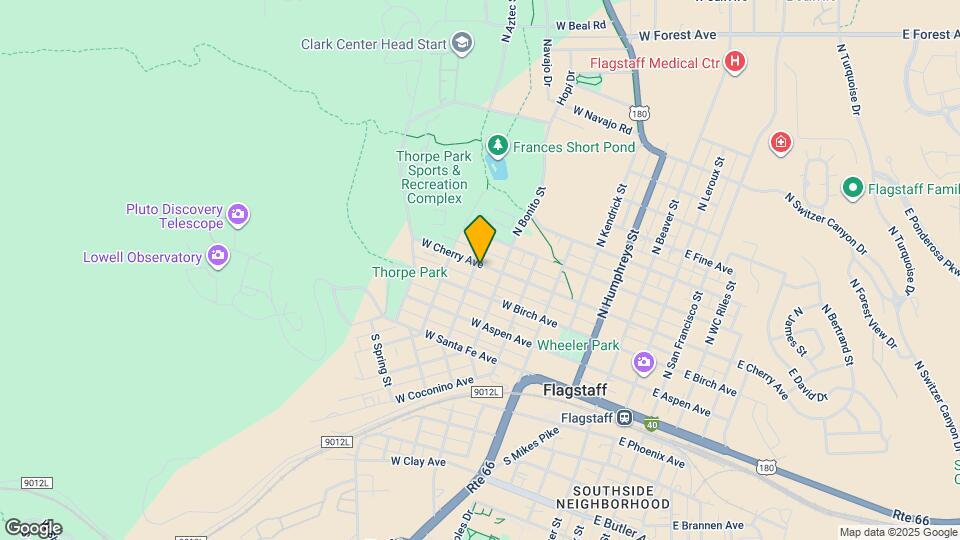 621 W Cherry Ave Map and Location Details