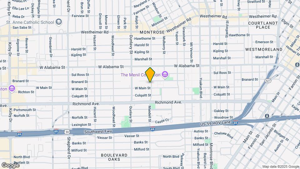 4010 Mandell St Mapa y Detalles de la Ubicación