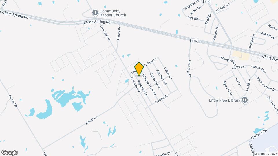 10609 Rayburn Way Map and Location Details