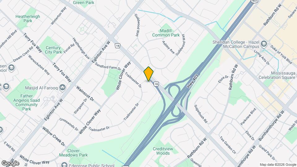 4161 Goldenrod Crescent Map and Location Details