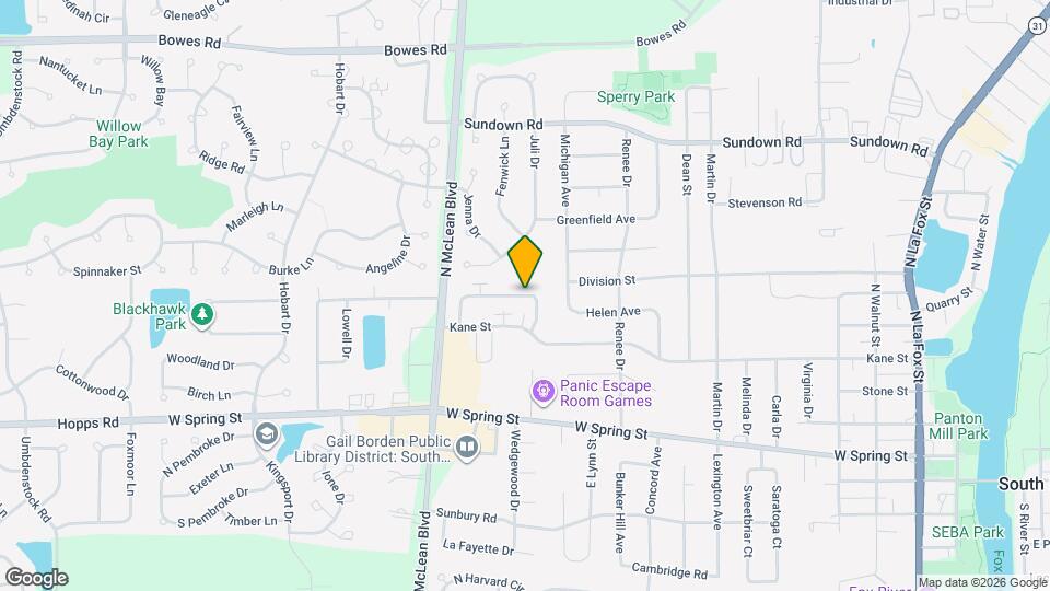 1005 Manchester Ct Map and Location Details