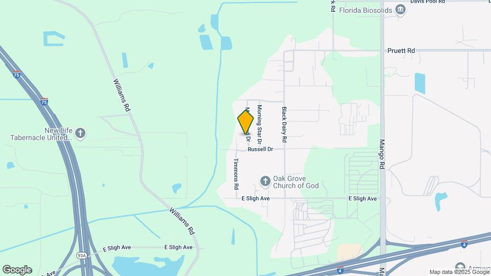 6308 Mosswood Dr Map and Location Details