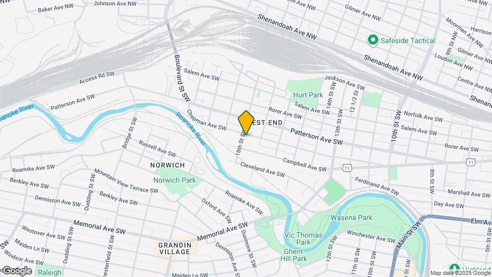 1726 Chapman Ave SW Mapa y Detalles de la Ubicación