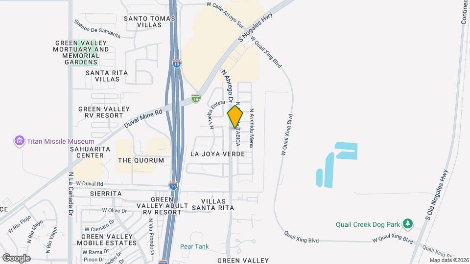 2301 N Avenida TABICA Map and Location Details