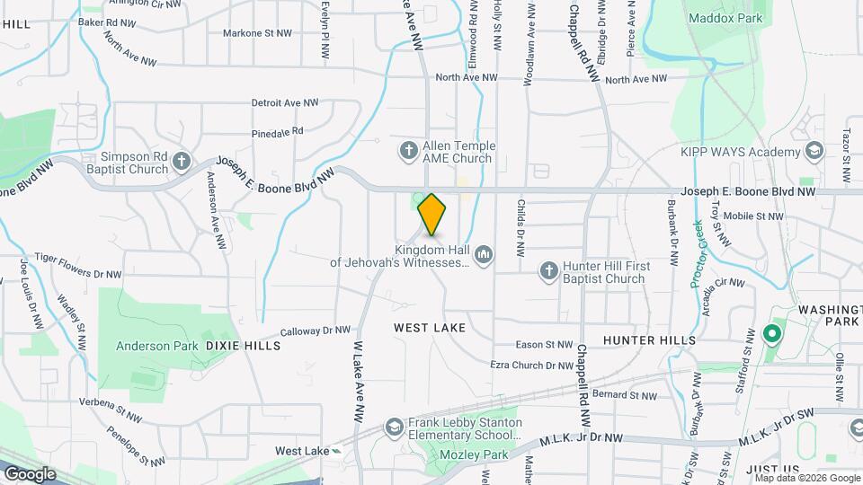 185 W Lake Dr NW Map and Location Details
