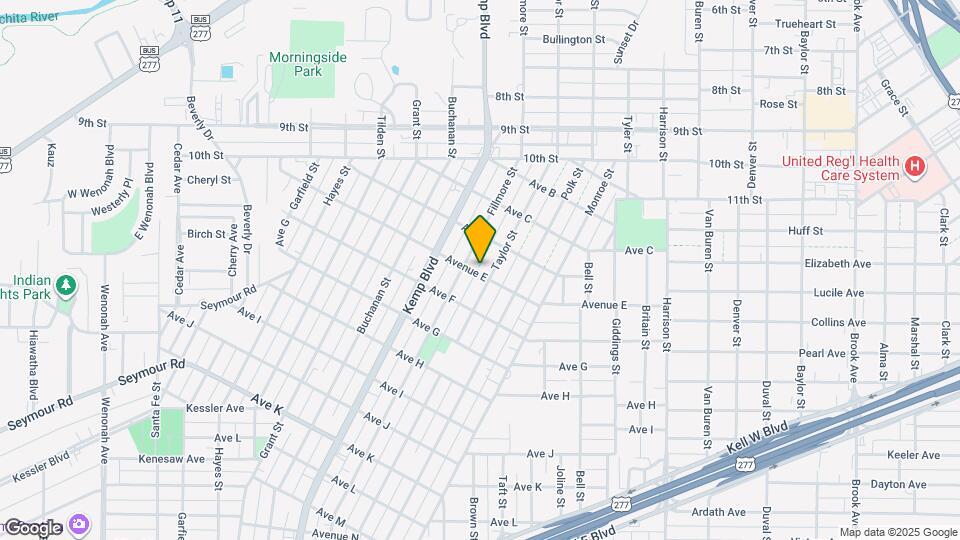 2406 Avenue E Map and Location Details