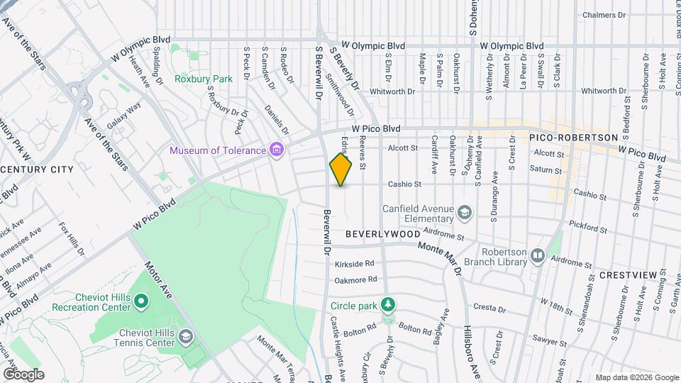 1507 Edris Dr Map and Location Details