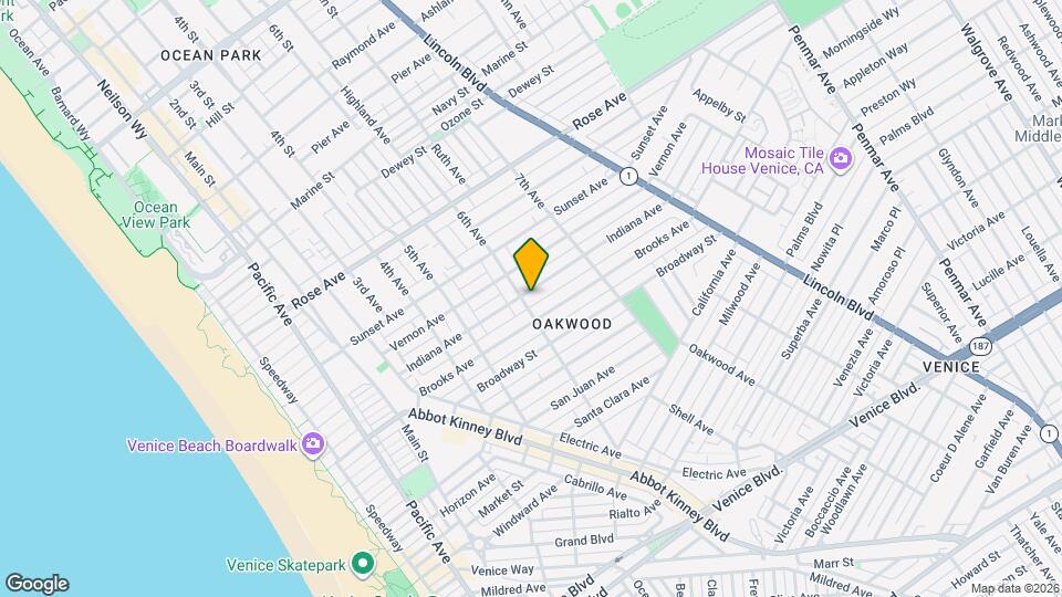 806 6th Ave-Unit -3 Map and Location Details