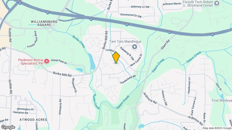 2722 Winslow Ln Map and Location Details