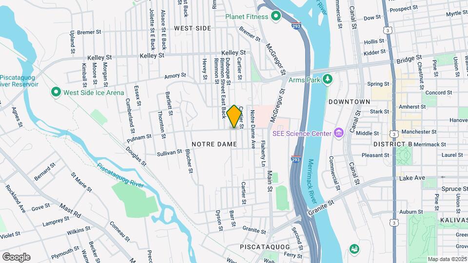102 Putnam St Map and Location Details