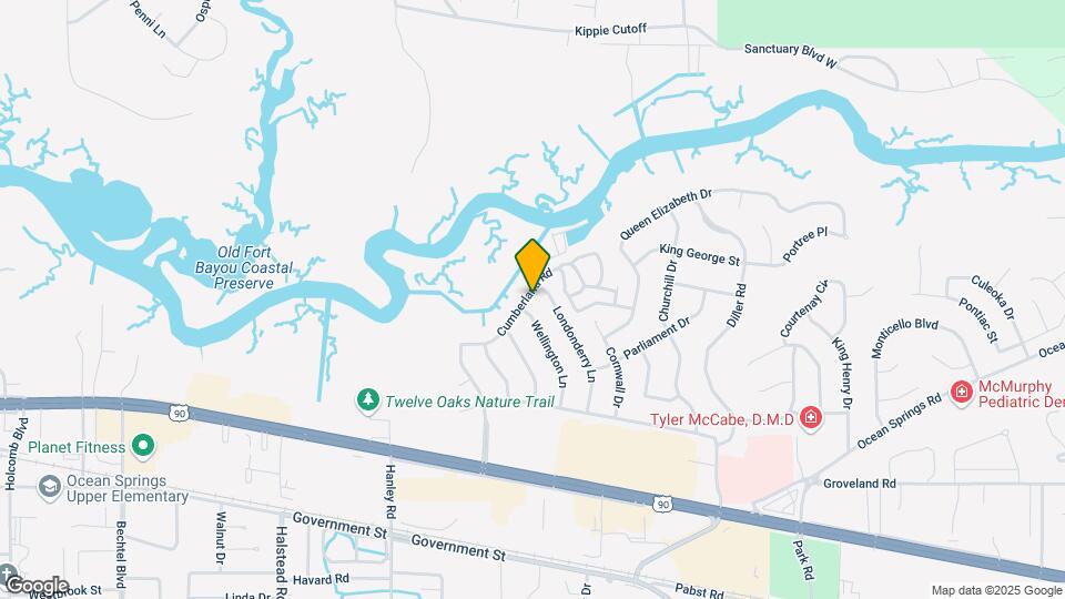 3222 Cumberland Rd Map and Location Details
