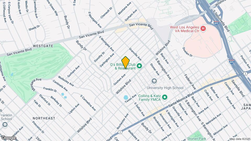 11925 Goshen Ave Mapa y Detalles de la Ubicación