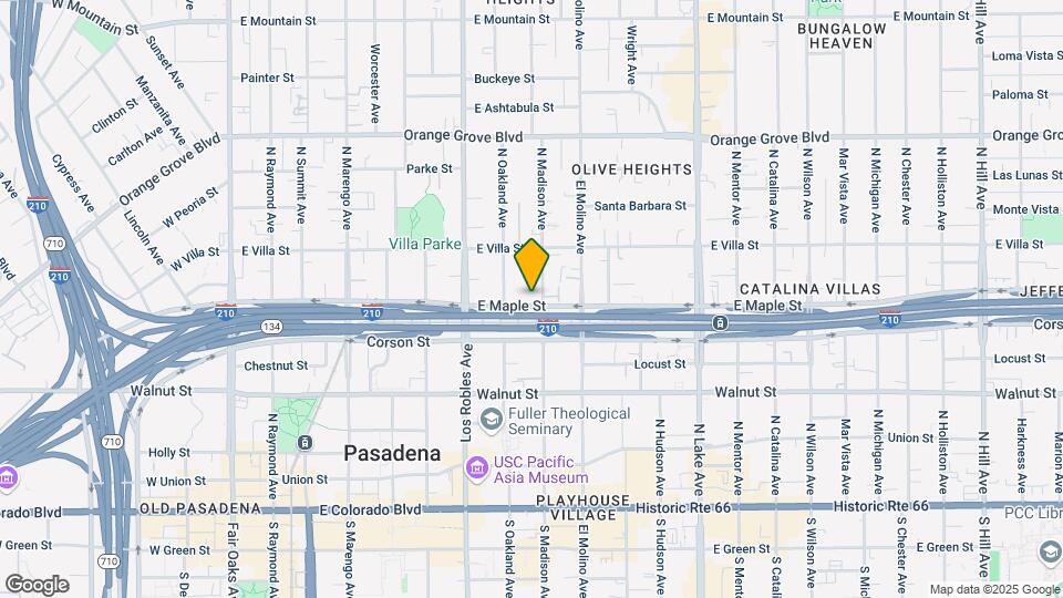 405 N Madison Ave Map and Location Details