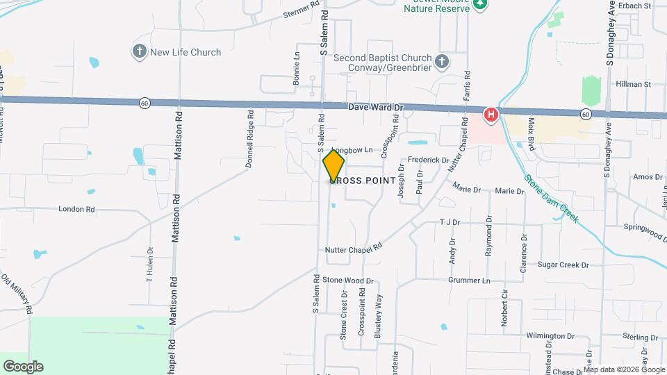 1010 Wineberry Rd Map and Location Details