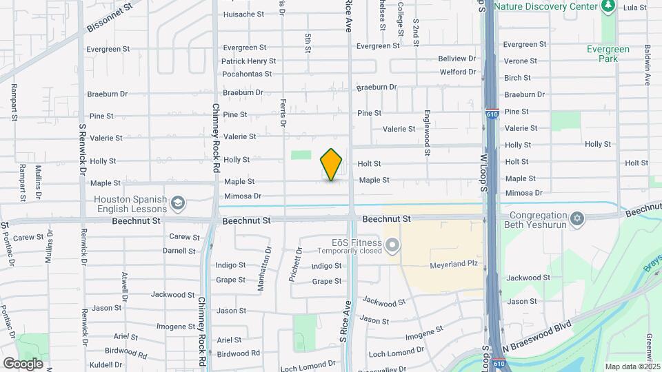 5111 Maple St Map and Location Details