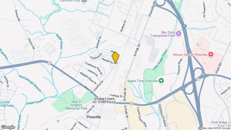 340 Cranford Dr Map and Location Details