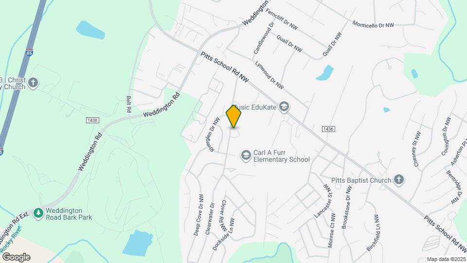 2583 Clover Rd NW Mapa y Detalles de la Ubicación