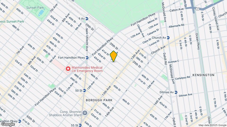 1217 42nd St Map and Location Details