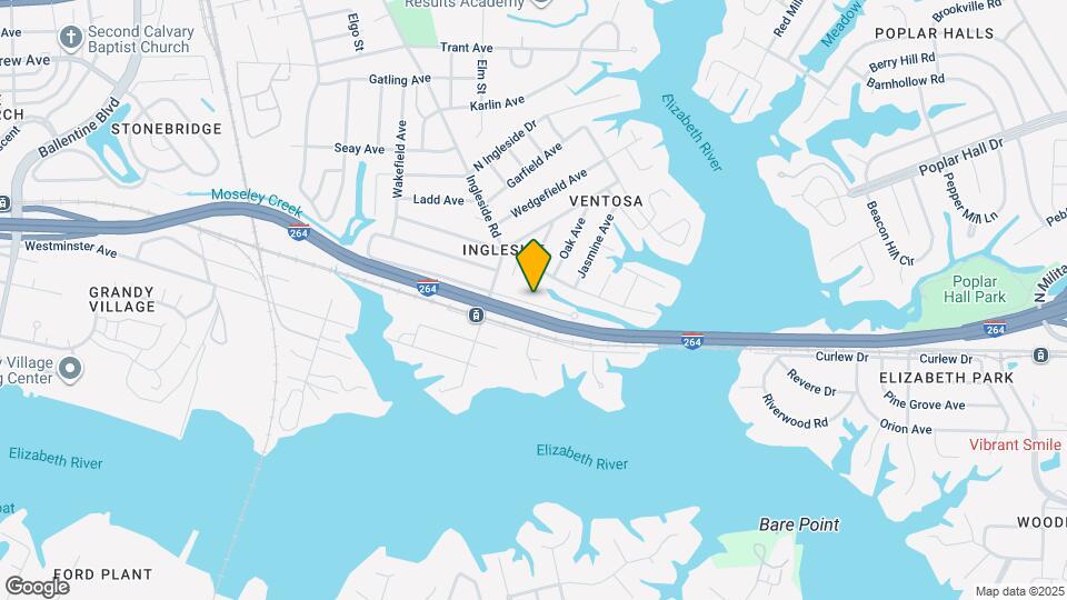 3634 Kentucky Ave Map and Location Details