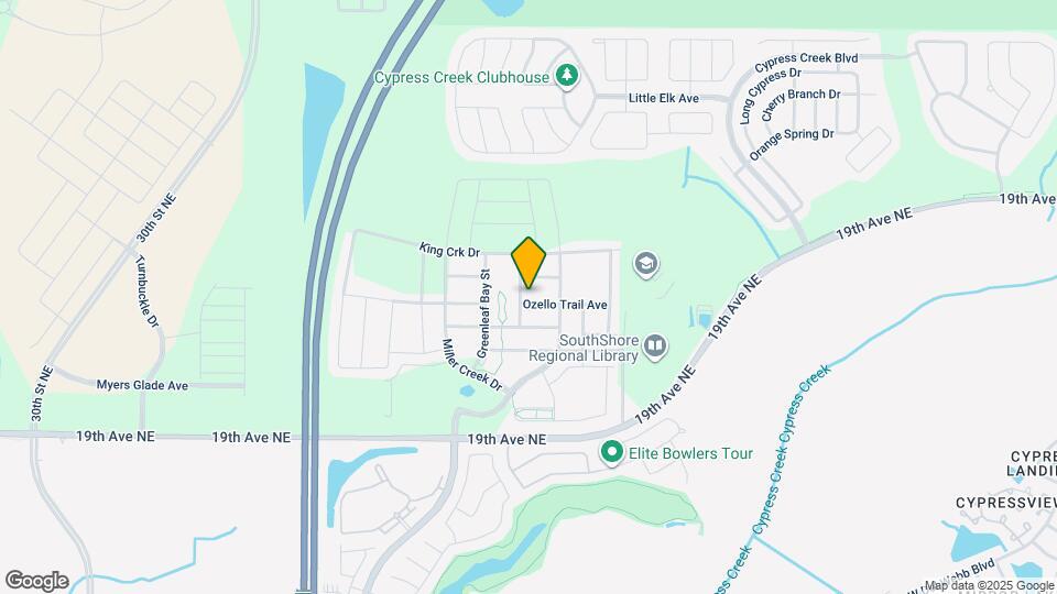 7204 Ozello Trail Ave Map and Location Details