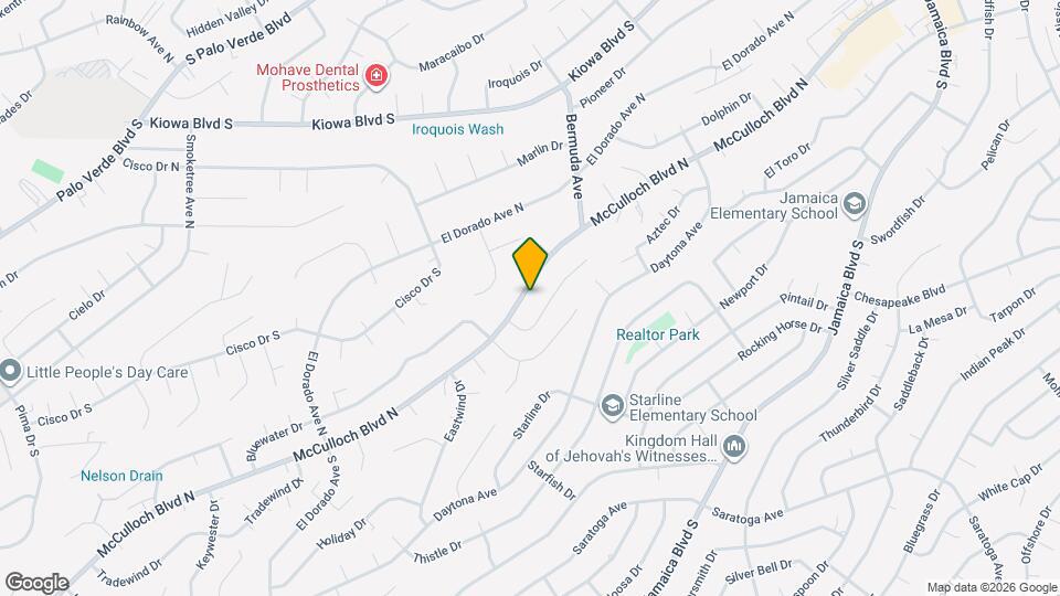 3050 McCulloch Blvd N Mapa y Detalles de la Ubicación