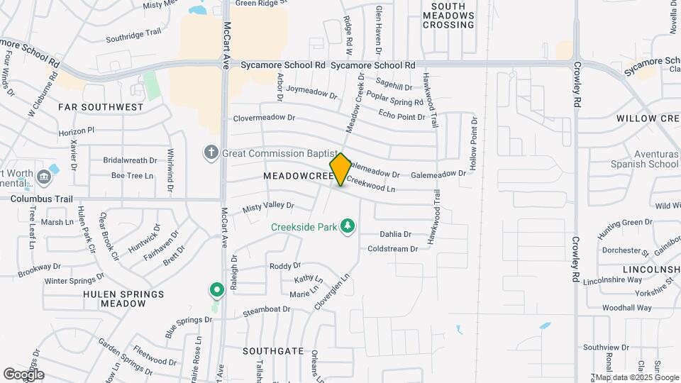 2713 Ctr Crk Ln Map and Location Details