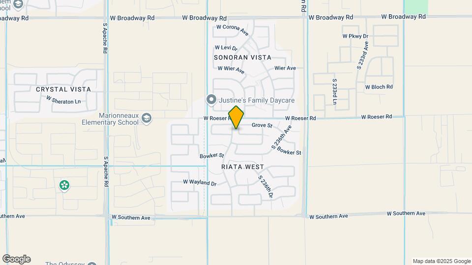 5318 S 237th Ln Map and Location Details