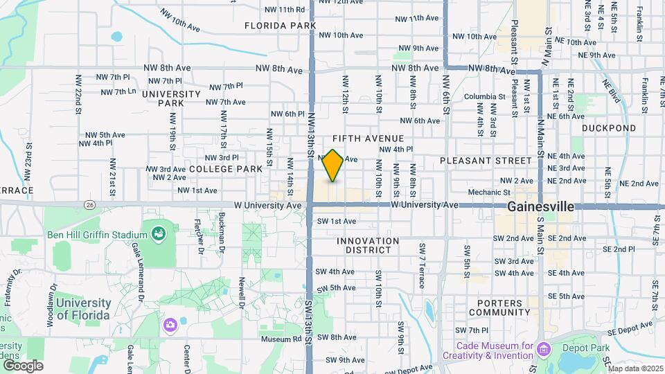 202 NW 12th Ter Mapa y Detalles de la Ubicación