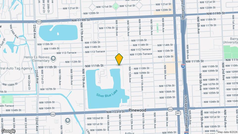 1280 NW 111th St Map and Location Details