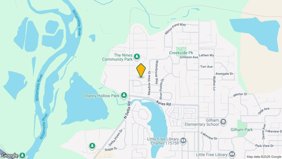 1565 Alsea Dr Map and Location Details