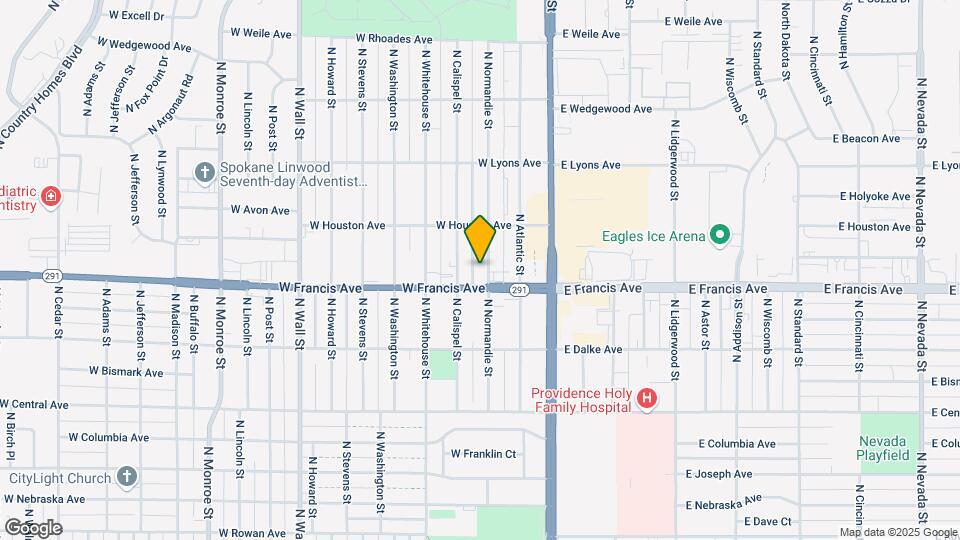 6319-6321 N Normandie St Map and Location Details