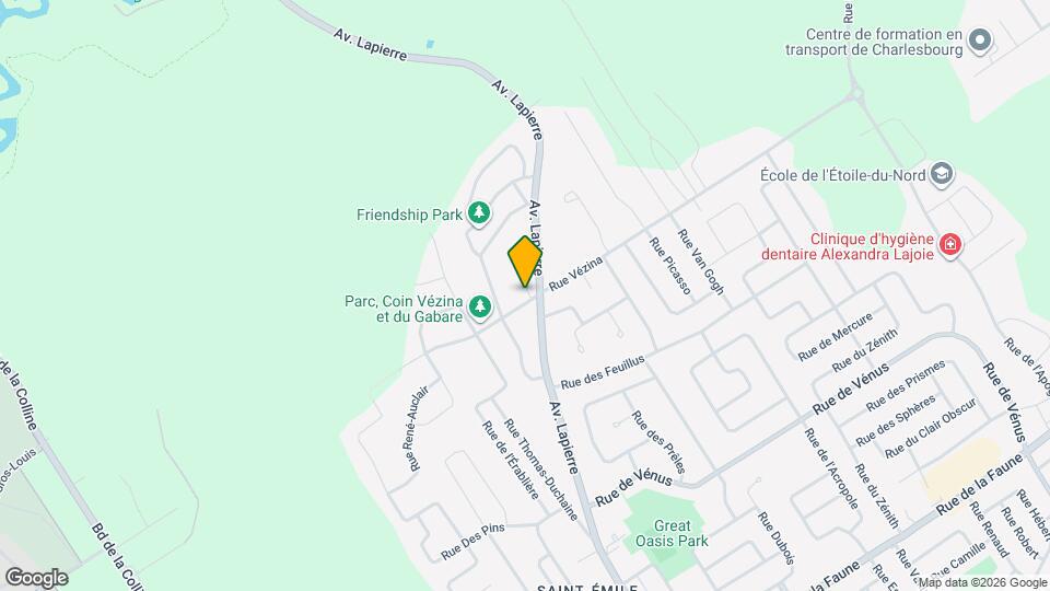 6188-6208 Vezina Rue Map and Location Details